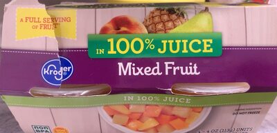 Mixed Fruit In 100% Juice