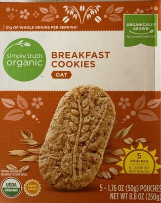 Oat Breakfast Cookies, Oat