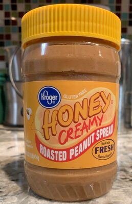 Honey Creamy Roasted Peanut Spread, Honey Creamy