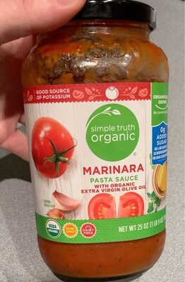 Marinara Pasta Sauce With Extra Virgin Olive Oil, Marinara