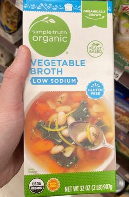 Vegetable Low Sodium Broth, Vegetable
