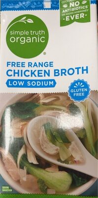 Free Range Low Sodium Chicken Broth, Chicken