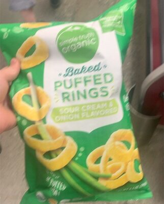 Sour Cream & Onion Baked Puffed Rings, Sour Cream & Onion
