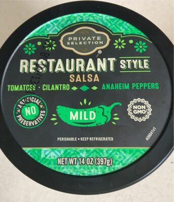 Mild Restaurant Style Salsa, Mild Restaurant Style