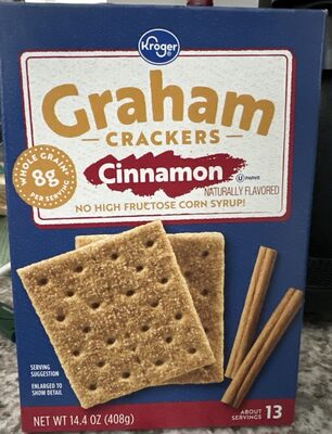 Kroger, Graham Crackers, Cinnamon, Cinnamon