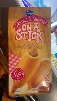Sausage & Pancake On A Stick