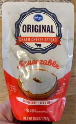 Original Squeezable Cream Cheese Spread, Original