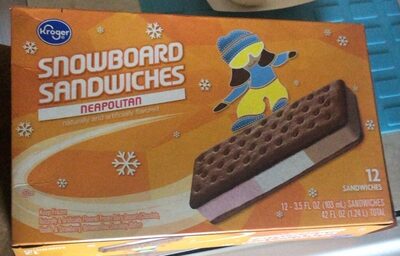 Neapolitan Snowboard Sandwiches, Neapolitan