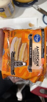 American Pasteurized Prepared Singles Cheese Product, American