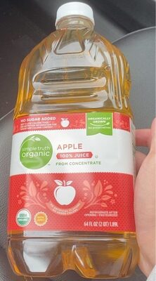 Apple 100% Juice From Concentrate, Apple