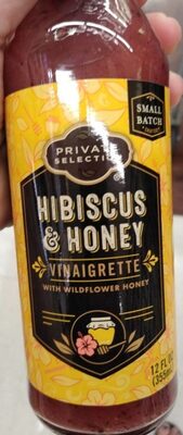 Hibiscus & Honey Vinaigrette With Wildflower Honey, Hibiscus & Honey