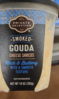 Smoked Gouda Cheese Shreds, Smoked Gouda