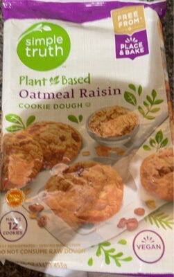 Oatmeal Raisin Cookie Dough, Oatmeal Raisin
