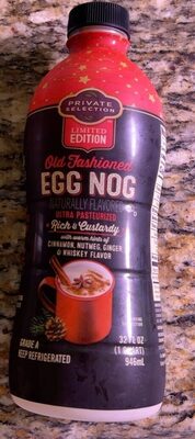 Old Fashioned Egg Nog Flavored Ultra Pasteurized, Old Fashioned Egg Nog