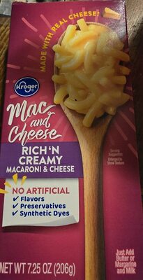 Rich 'N Creamy Macaroni & Cheese, Rich 'N Creamy