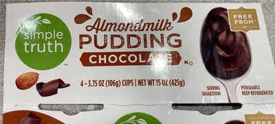 Almondmilk Pudding Chocolate, Almondmilk Chocolate