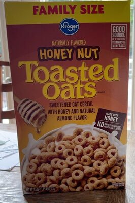 Honey Nut Flavored Toasted Oats, Honey Nut