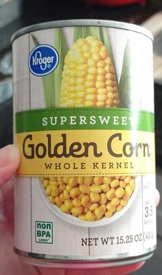 Supersweet Golden Whole Kernel Corn, Supersweet Golden