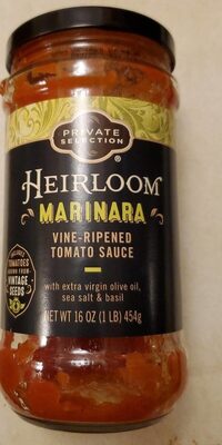 Heirloom Marinara Vine-Ripened Tomato Sauce, Heirloom Marinara