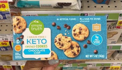 Chocolate Chip Ket Mini Cookies, Chocolate Chip