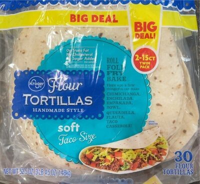 Handmade Style Flour Tortillas, Handmade Style