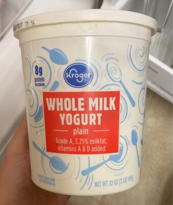 Plain Whole Milk Yogurt, Plain