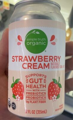 Strawberry Cream Flavored Soda, Strawberry Cream