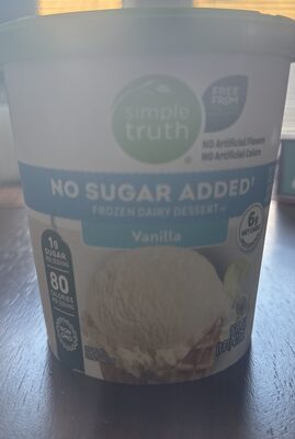 Vanilla Frozen Dairy Dessert, Vanilla