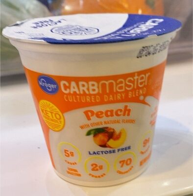 Peach Cultured Dairy Blend, Peach