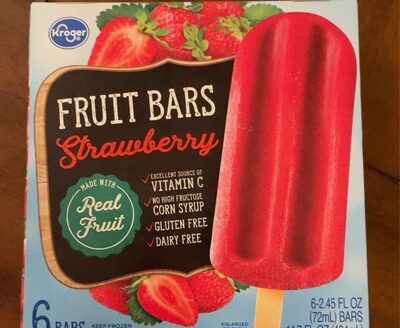 Strawberry Fruit Bars, Strawberry