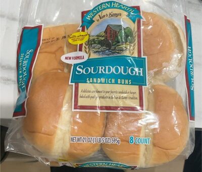 Sourdough Sandwich Buns, Sourdough