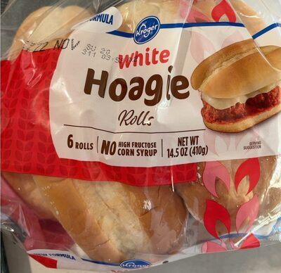 White Hoagie Rolls, White