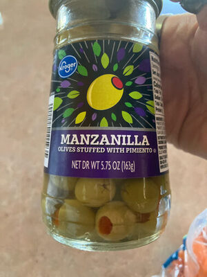 Manzanilla Olives Stuffed With Pimiento, Manzanilla With Pimiento