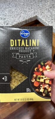 Enriched Macaroni Product, Ditalini