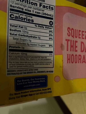 Strawberry Lemonade Seltzer Water, Strawberry Lemonade