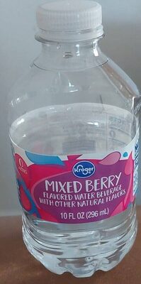 Mixed Berry Flavored Water Beverage, Mixed Berry