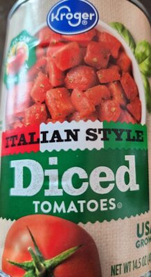 Italian Style Diced Tomatoes, Italian Style