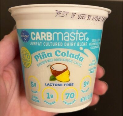 Pina Colada Lowfat Cultured Dairy Blend, Pina Colada