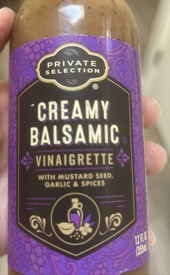 Creamy Balsamic Vinaigrette, Creamy Balsamic