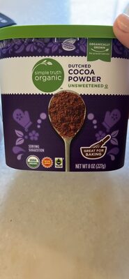 Unsweetened Dutched Cocoa Powder, Unsweetened