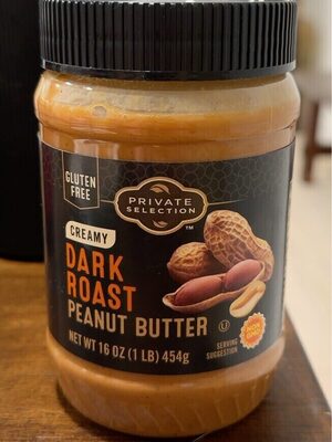 Dark Roast Peanut Butter Creamy, Dark Roast