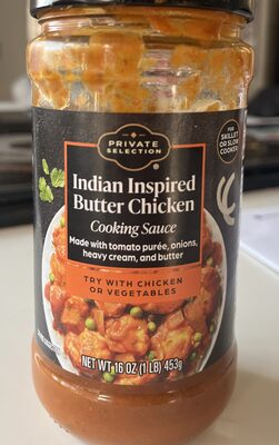 Indian Inspired Butter Chicken Simmer Sauce, Indian Inspired Butter Chicken