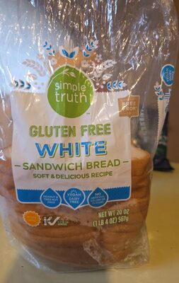 White Gluten Free Sandwich Bread, White