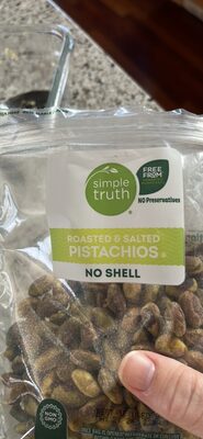 Roasted & Salted No Shell Pistachios, Roasted & Salted