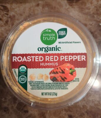 Simple Truth Organic, Roasted Red Pepper Hummus