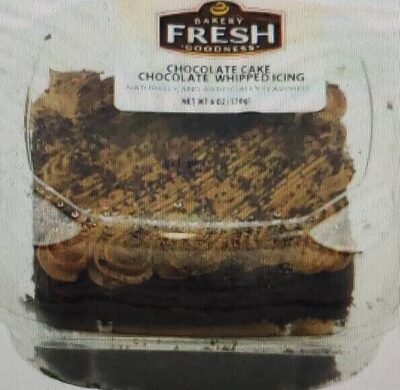 Chocolate Cake With Whipped Icing, Chocolate Cake