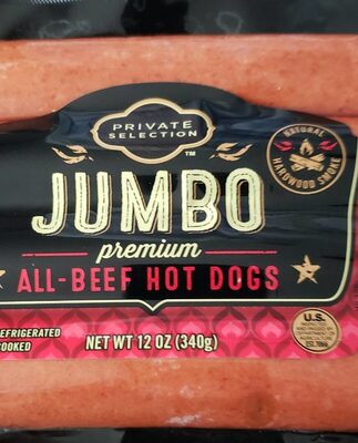 All-Beef Premium Jumbo Hot Dogs