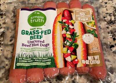 Uncured Beef Hot Dogs, Uncured Beef