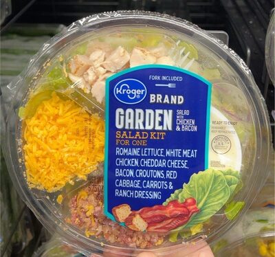 Garden Salad With Chicken & Bacon Salad Kit, Chicken & Bacon