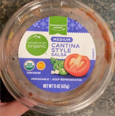 Medium Cantina Style Salsa, Medium Cantina Style